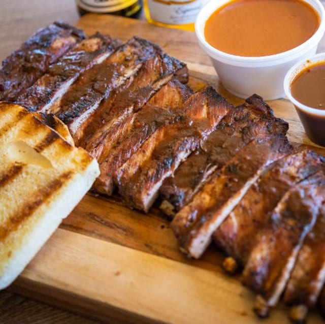 Pork Rib Dinner.